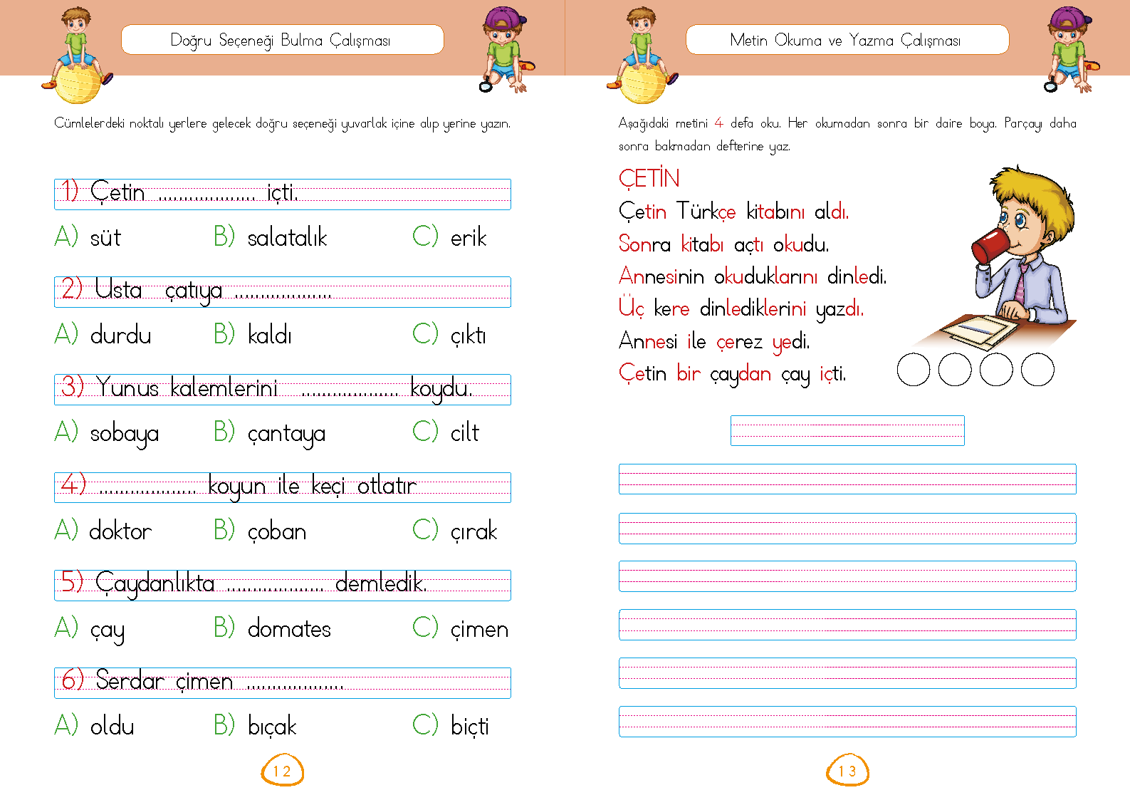 Ç Sesi Fasikül Çalışması
