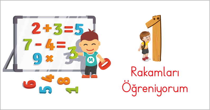 1. Sınıf Doğal Sayılar 1 Rakamı
