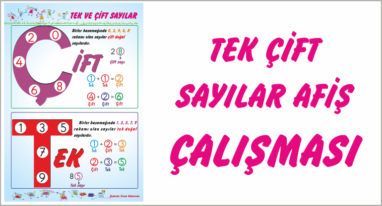 Tek Çift Sayılar Afişi