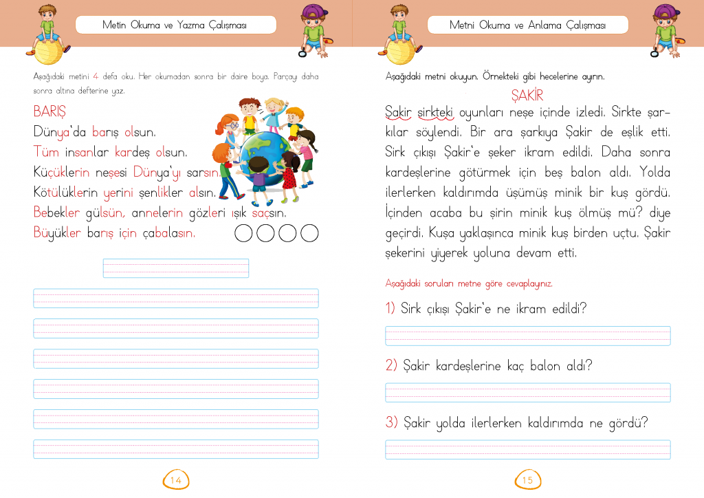 Ş Sesi Fasikül Çalışması