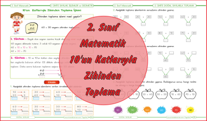 2. Sınıf Matematik 10’un Katlarıyla Zihinden Toplama